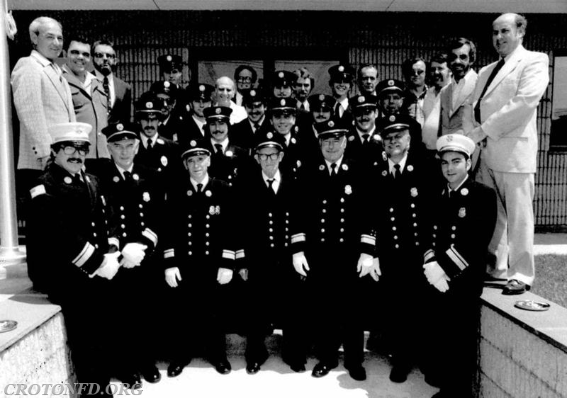 Washington Engine New Firehouse Ceremony 1980.
