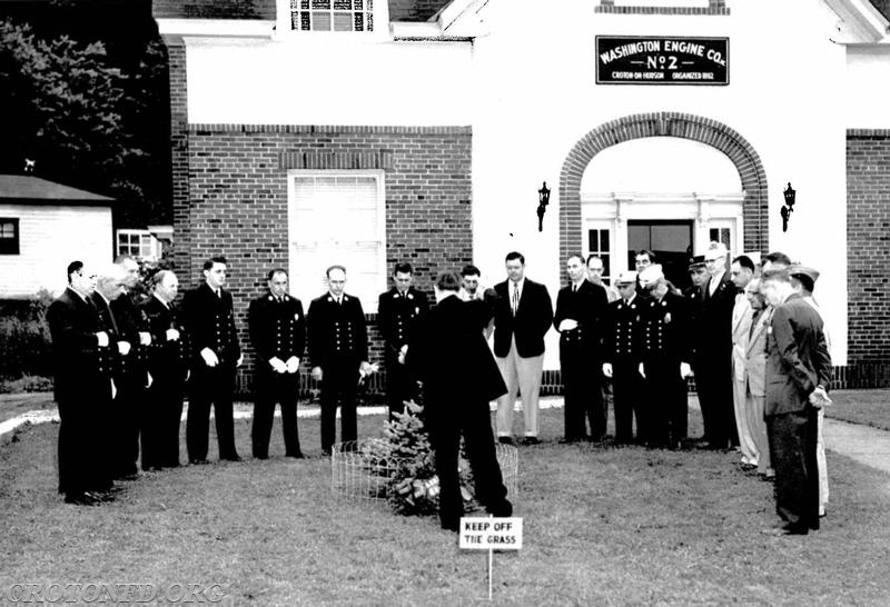 Washington Engine Memorial Day Service 1953.