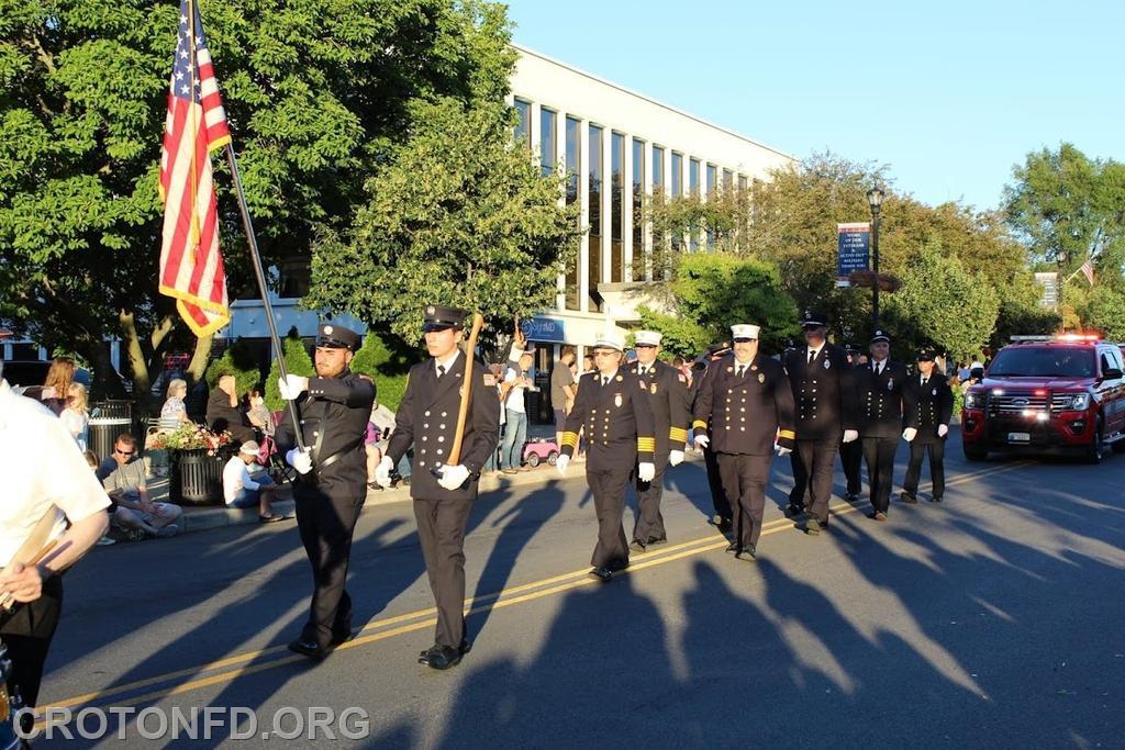 Members attend Yorktown FD Parade 6/23/2021