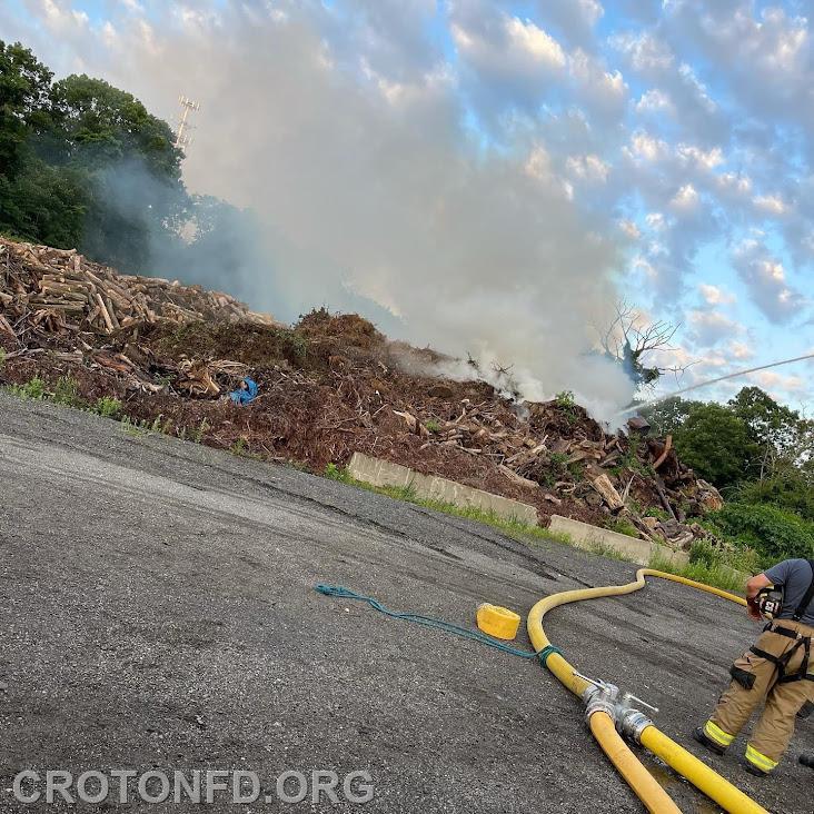 Mutual Aid Briarcliff: Large Debris Fire 7/10/2021