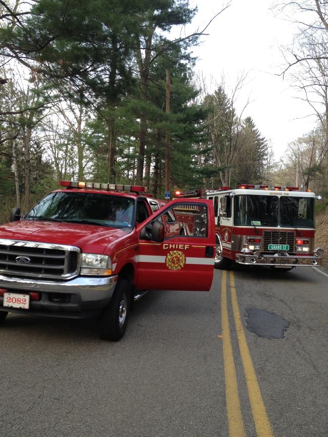 Car vs. Pole on Quaker Ridge Road - Croton Fire Department